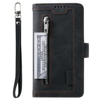 Feishell za Apple iPhone Plus torbicu za novčanik sa narukvicom, za žene muškarce,luksuzna PU kožna džepna