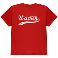 Izbori Elizabeth Warren za predsjednika Swoosh Omladinska majica Crvena Omladinska X-SM