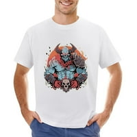 Šareni umjetnički ratni grafički grafički majica za muškarce Cool Jedinstveni dizajn