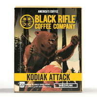 Crna puška kafa Kodiak Attack K-Cup mahune, srednje pečenje, ct