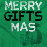 Sretan Giftmas Božić Božić Muška grafički T Shirt Tees Brisco marke s