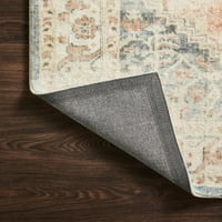 Loloi II Rosette orijentalni glineni tepih od slonovače