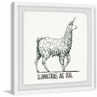 LlamaCorns su pravi uokvireni slikarski ispis