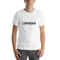 Lineman Bold T Shirt Kratki Rukav Pamuk T-Shirt Od Undefined Gifts