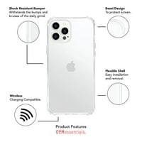 Essentials iPhone Pro Telefon, Stripes Pastel