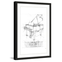 Marmont Hill Piano Sketch I uokvirena slika