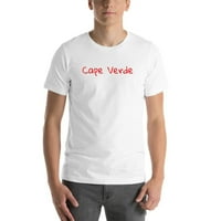 Rukom pisane Cape Verde kratki rukav majica kratkih rukava od strane nedefiniranih poklona
