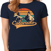 Grafička Amerika Država Kolorado planine SAD Ženska grafička majica