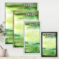Dizajdranje Pastel sažetak sa bežom i tamnim zelenim i spotovima moderno uramljeno plameno platno zidno umjetničko otisak