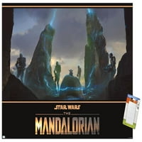 Star Wars: Mandalorijska sezona - viđenje kamenog zidnog postera, 14.725 22.375