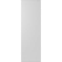 Ekena Millwork 15 W 58 H True Fit PVC jedno ploča Chevron Moderni stil fiksne kapke, biber crveno