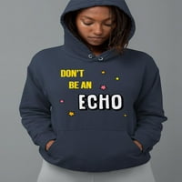 Ne budi Echo Hoodie Women-slika Shutterstock, ženski XX-veliki