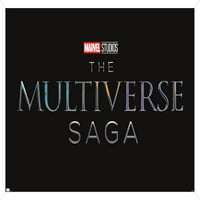 Marvel Multiverse Saga - Logotip zidni poster, 22.375 34 uokviren