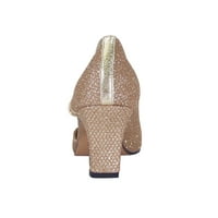 Penny ženske cipele sa elegantnim šiljastim vrhom za žene za veče, večeru, maturu i radno zlato 6