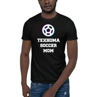 Tri ikona Texhoma Soccer mama kratkih rukava pamučna majica po nedefiniranim poklonima