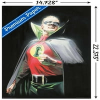 Stripovi - zeleni fenjer - portretni zidni poster, 14.725 22.375