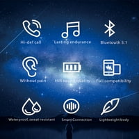 Slušalice Bluetooth v zabava za muškarce slušalice praznični poklon igre za igre High-end TWS