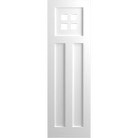 Ekena Millwork 12 W 43 H True Fit PVC San Antonio Mision Style FIKTERSKI KAPERS, bijeli