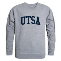 Republika 543-435 - HGY-NCAA UTSA Roadrunners GameDay Crewneck T-Shirt, Heather Grey-mala