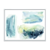 PRONAJMICE Sažetak oblaka pod vodom Moderna uokvirena platna zidna umjetnička štampa