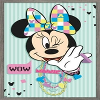 Disney Minnie miš - Wow zidni poster, 14.725 22.375 Uramljeno