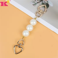 Irene Inevent Pearl Chain Accessories Smooth White imitacija Pearl Telefon lanac trake Valentines Day