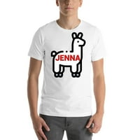 Nedefinirani pokloni XL Llama Jenna Chort rukava pamučna majica