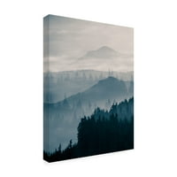 Zaštitni znak likovne umjetnosti 'plave planine I' Canvas Art by PhotoINC Studio