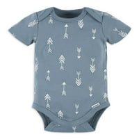 Moderni trenuci Gerber Baby Boy Short rukav Oneve® Bodysuit, novorođenče - meseci