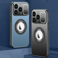 Feishell magnetna futrola za iPhone Pro, kompatibilna sa Magsafe, otpornom na udarce robusna metalna Kamera