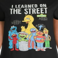 Sezamova ulica ženska grafička majica