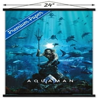 Film Comics - Aquaman - jedan zidni poster sa drvenim magnetskim okvirom, 22.375 34