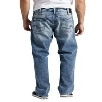 Silver Jeans Co. Muške Grayson Classic Fit traperice s ravnim nogama, veličine struka 30-42