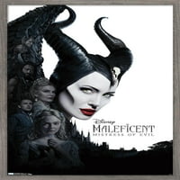 Disney Maleficent - Ključni umjetnički zidni poster, 22.375 34 uramljeno