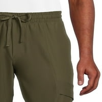 Russell muške i velike muške tkane rastezljive kargo pantalone, veličine do 5XL