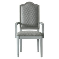 Kućna stolica za ručnu ruku u sivoj i biserskoj sivoj boji