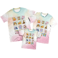 Crtana majica za muškarce i žene Winnie The Pooh štampana Casual kratki rukav o-Neck Fahion majica za muškarce žene Dječaci Djevojčice