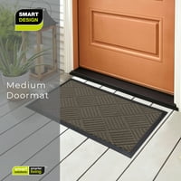 Smart Design All-Weather-Reflodalna prostirka - srednja - tamno siva dijamant