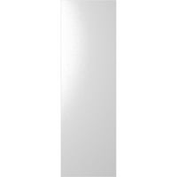 Ekena Millwork 18 W 32 H True Fit PVC dvo-panelni Ševron modernog stila fiksne kapke za montiranje, bijele