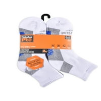 Timberland Pro, za muškarce za odrasle, čvrste čarape za bijelu četvrtinu, veličina L
