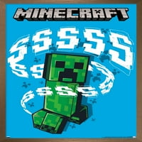 Minecraft - Creeper SSS zidni poster, 14.725 22.375