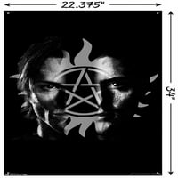Supernatural - Split zidni poster sa push igle, 22.375 34