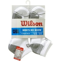 Wilson muške performanse Nema prikazivanja čarapa 6-pakovanje