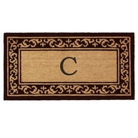 Calloway Mills Kendall monogram na otvorenom Doormat 3 '6'