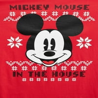 Disney Muška Mickey Tee, Pajama pant i čarapa 3-komadni set