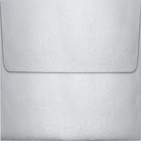 Luxpaper Koverta Sa Kvadratnim Preklopom, 1 2, Srebrna Metalik, 500 Pakovanja