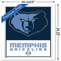 Memphis Grizzlies - Logo zidni poster, 14.725 22.375
