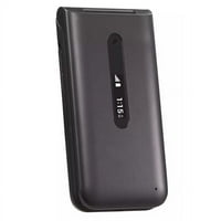LG Classic Flip Telefon - Clacfone Flip 4G LTE pripeid flip telefon - crna - 4GB - uključena SIM kartica?