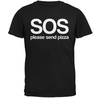 Stara slava mens sos pošalji pizzu s kratkim grafičkom majicom kratkih rukava
