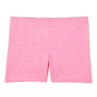Garanimals čvrste biciklističke kratke hlače za djevojčice i djevojčice, 12m - 5T